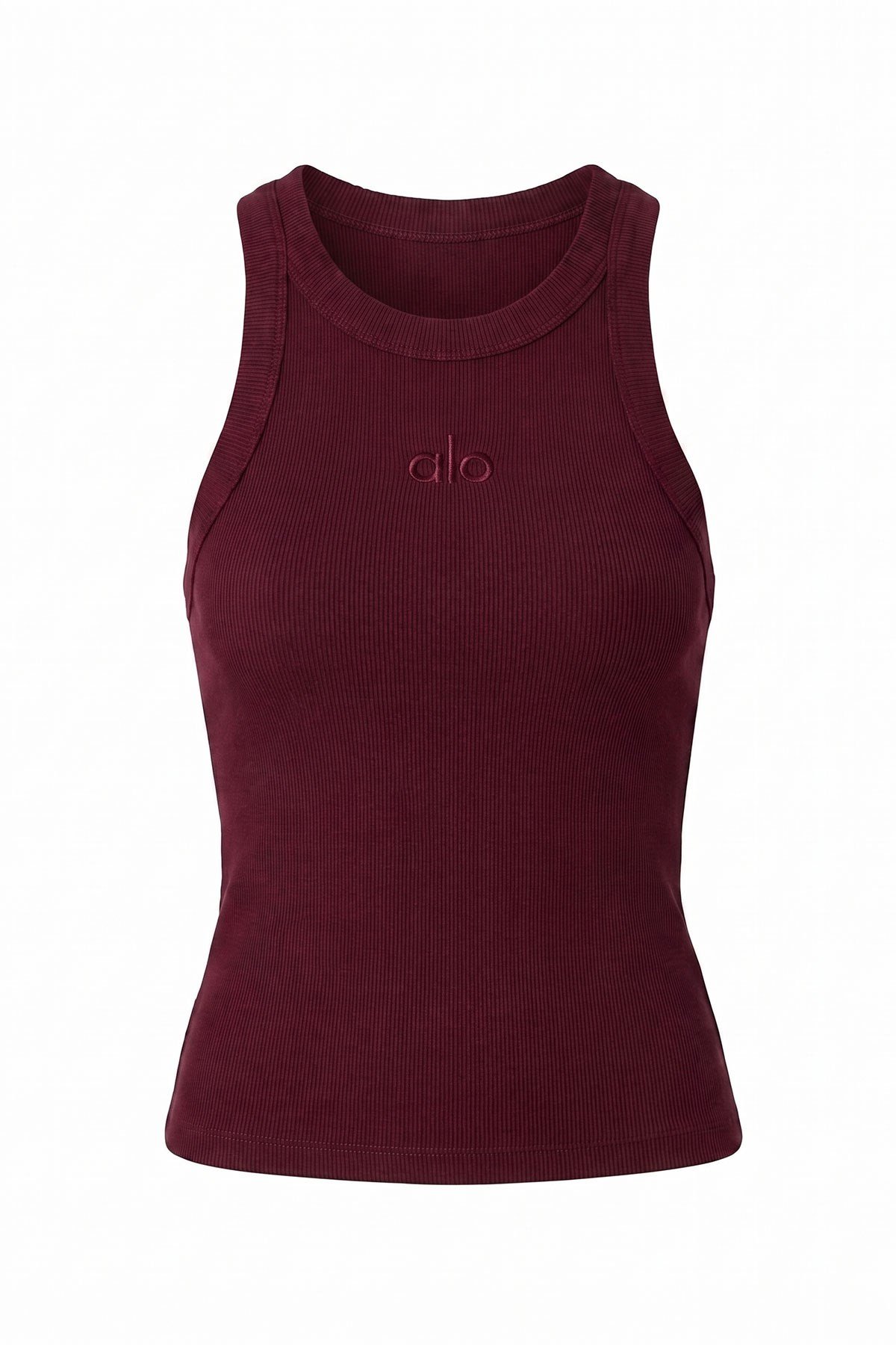 Yazı Nakış Detaylı Fitilli Crop- BORDO