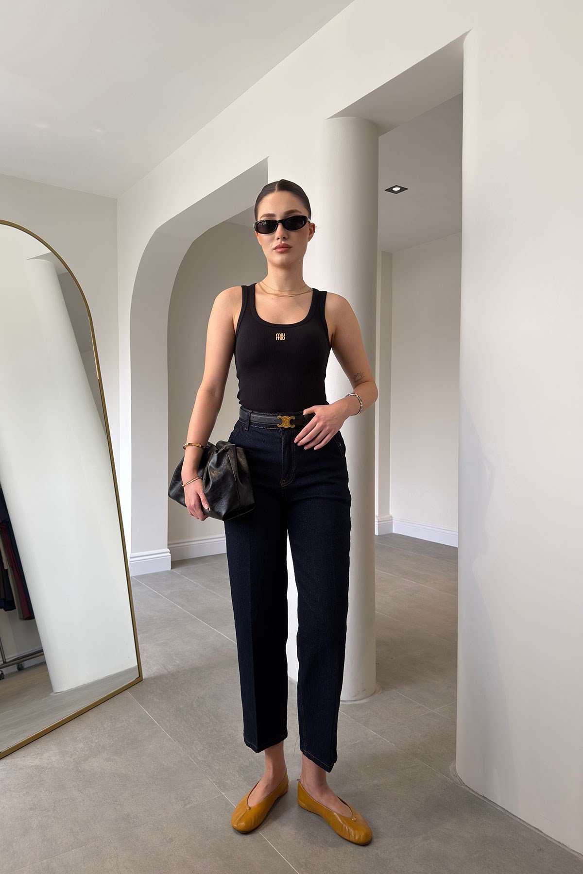 Yeni Sezon Skater Jeans- KOYU LACİVERT
