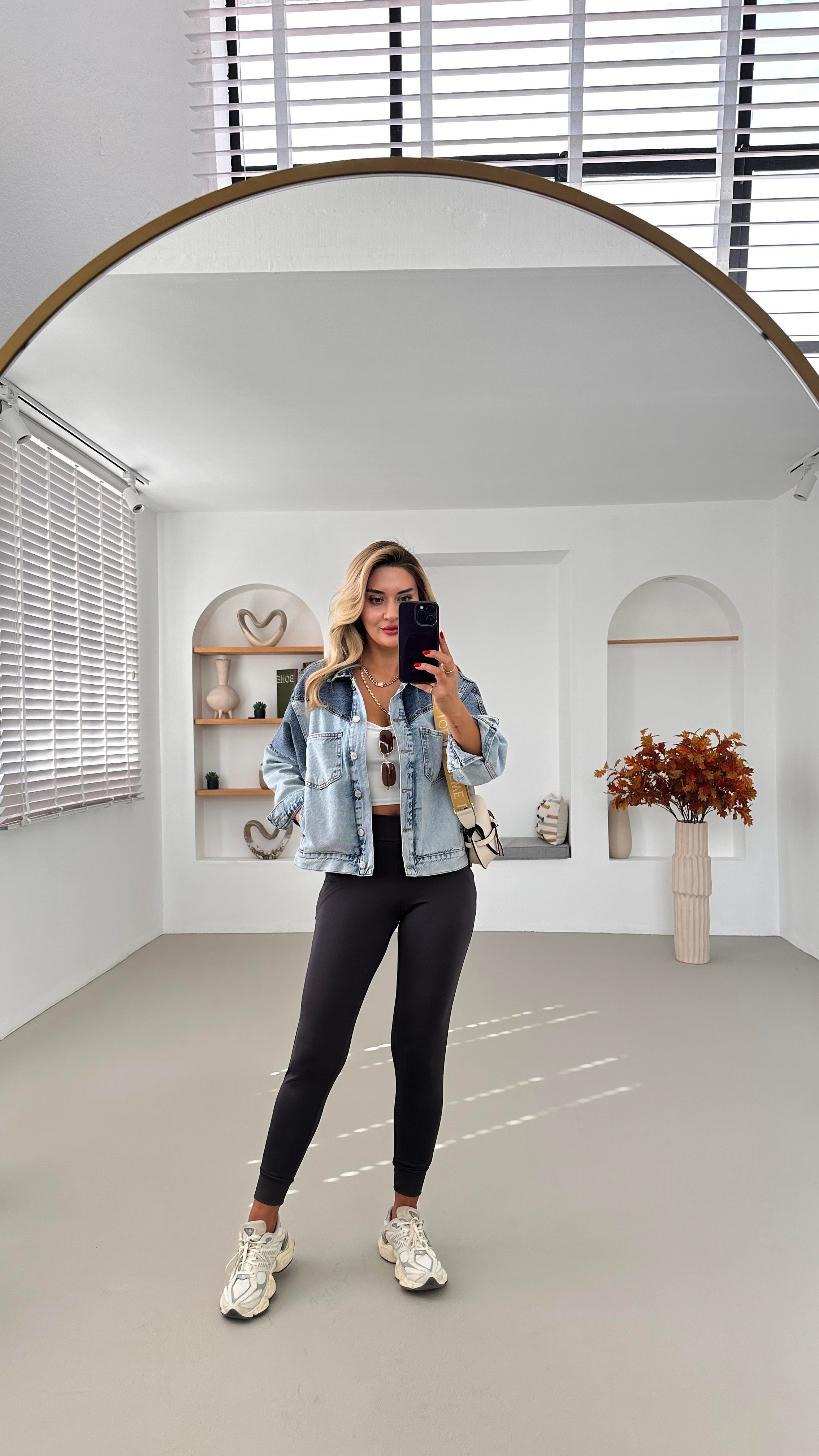 Comfortlux Cepli Modal Antrasit Jogger Pantolon