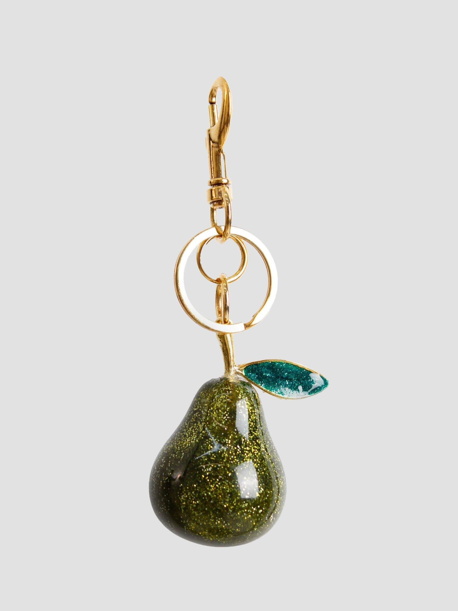 Glitter Pear Yeşil Çanta Charm