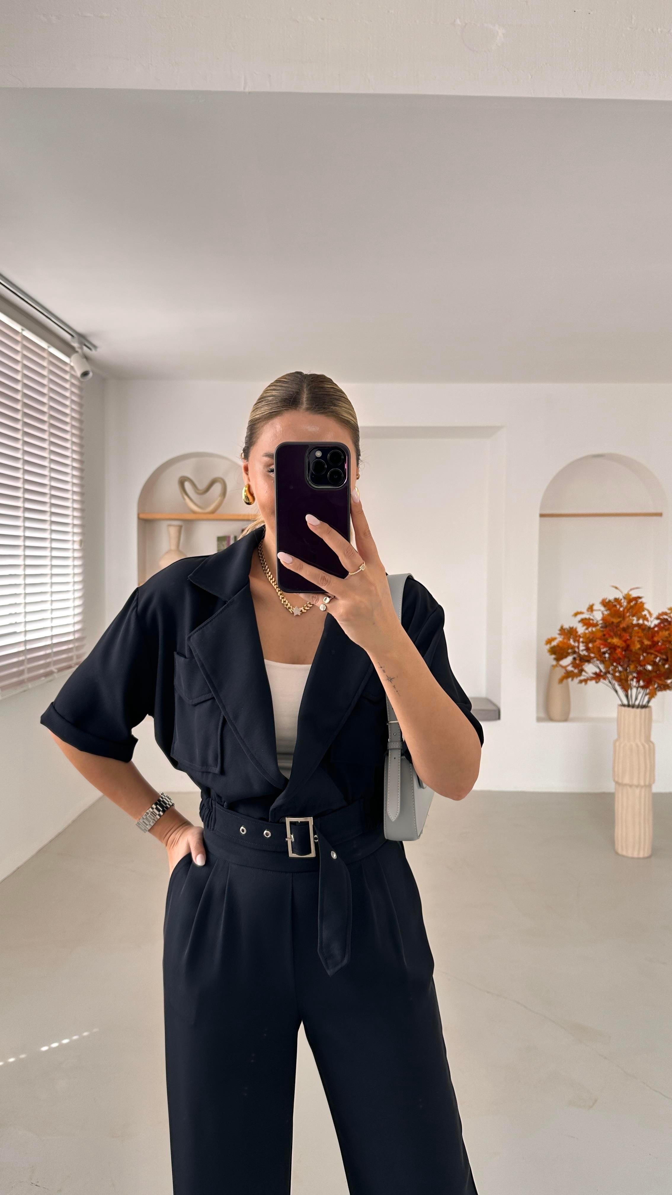 Premium Seri Ceket Pantolon Lacivert Takım