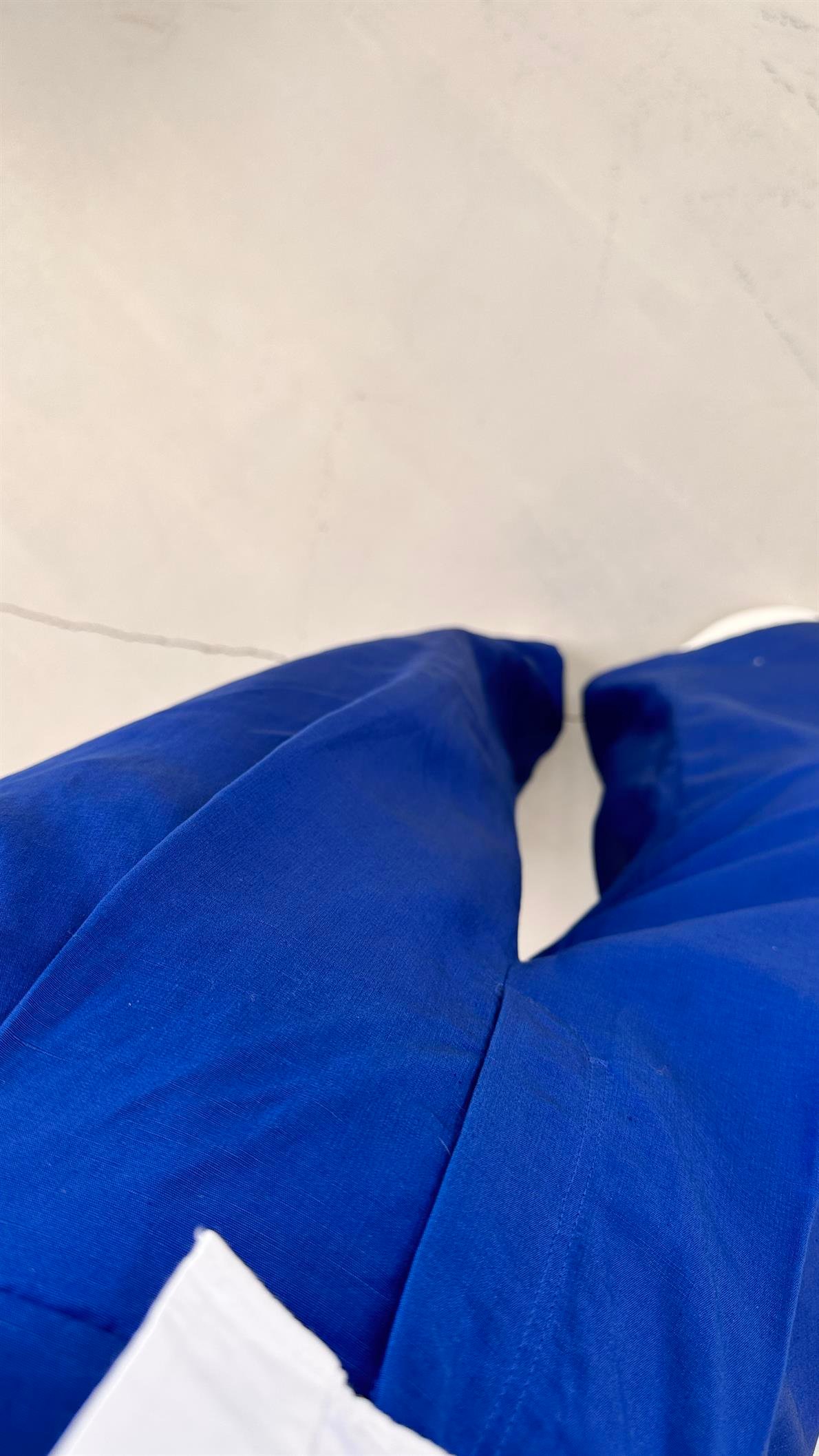 Premium Seri Saks Keten Palazzo Pantolon