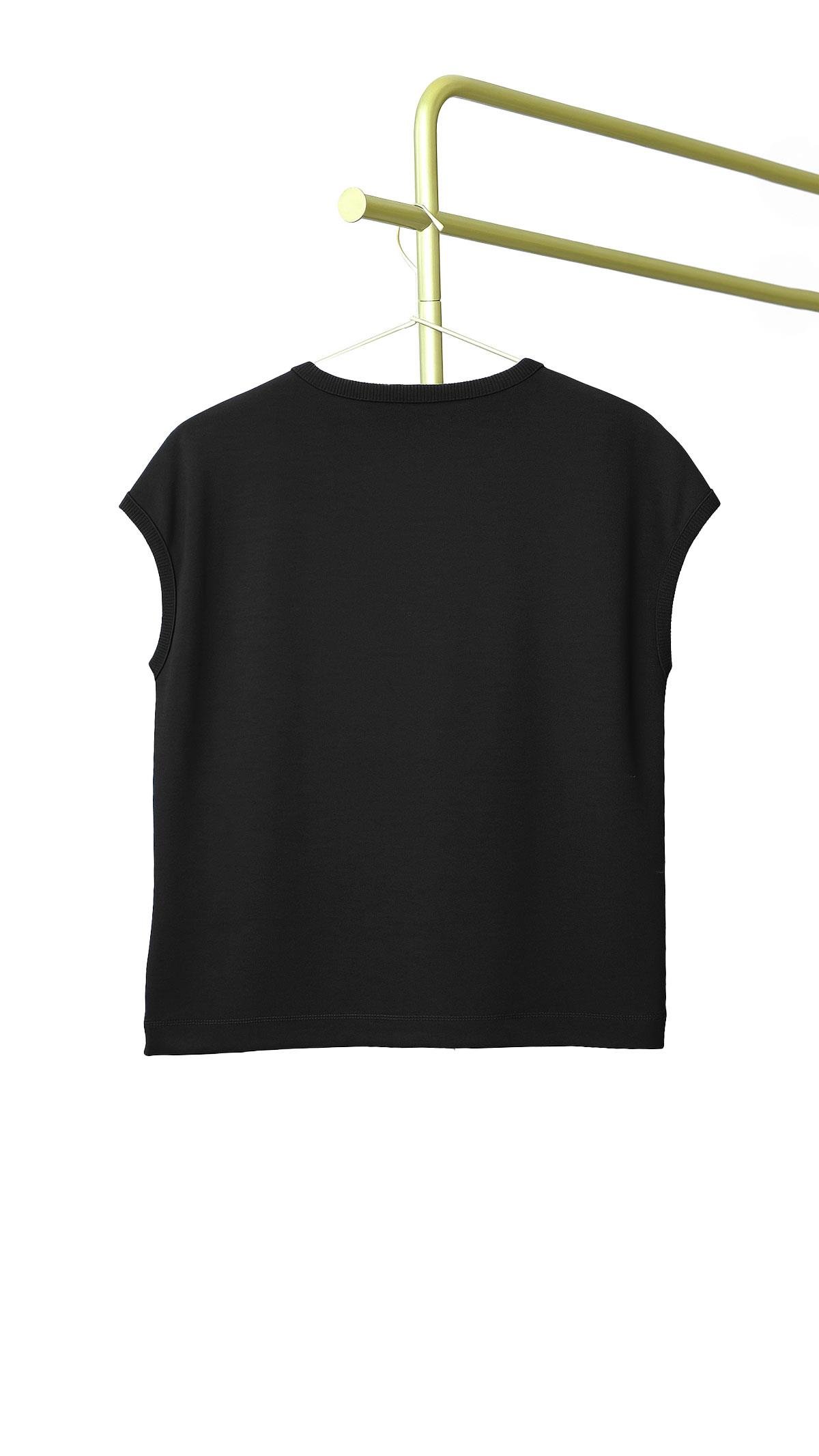 Siyah Beyaz Çizgili Triko Bodysuit