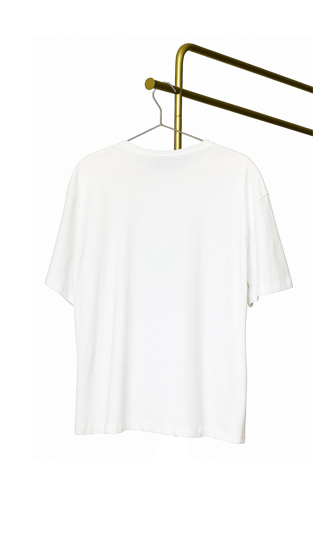 Taş Detay Fiyonklu Beyaz Tshirt