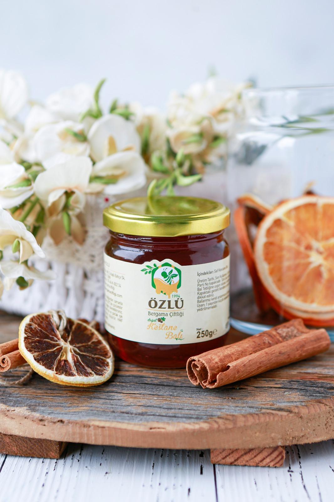 Kestane Balı 250G Cam Kavanoz