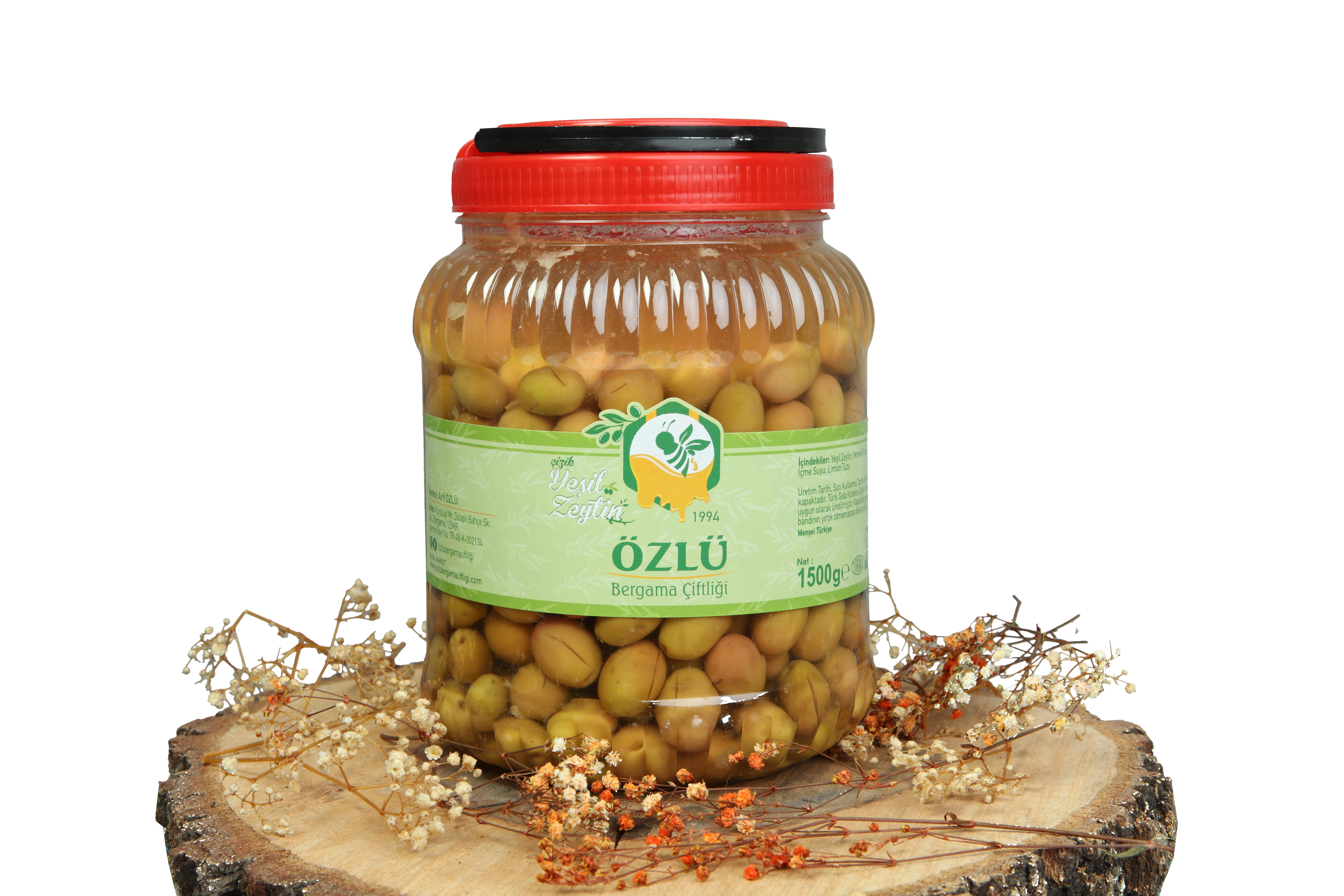 Yeşil Zeytin 1500g