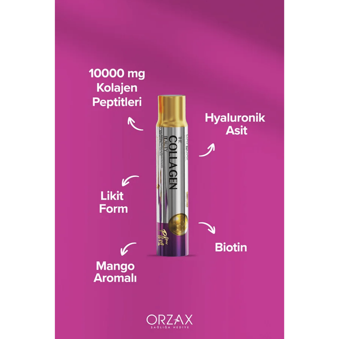  Day2Day The Collagen Beauty Plus Mango Aromalı Takviye Edici Gıda 30 Tüp - Day2Day