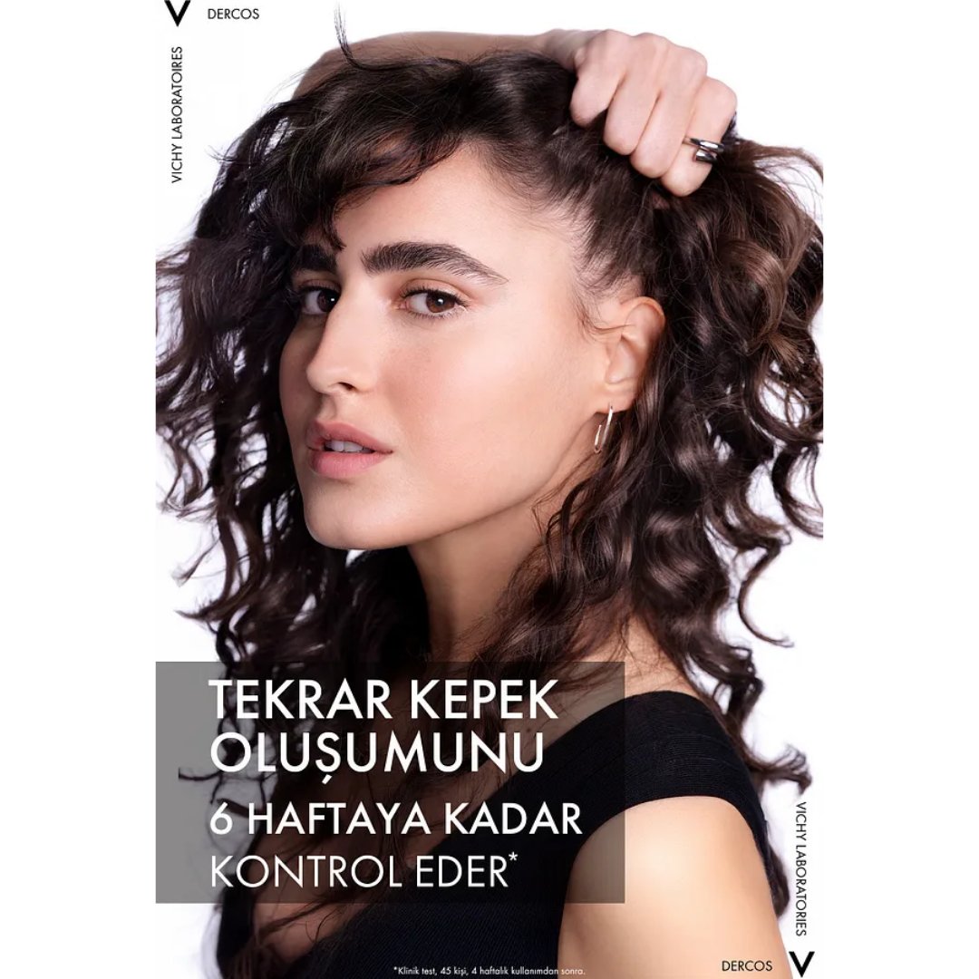  Vichy Dercos Anti Dandruff Kepek Karşıtı Şampuan 390ml - Kuru Saçlar - Refill - Vichy