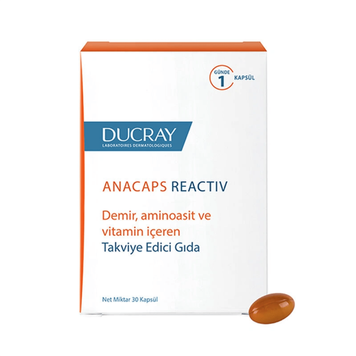 Anacaps Reactiv 30 Kapsül - Ducray