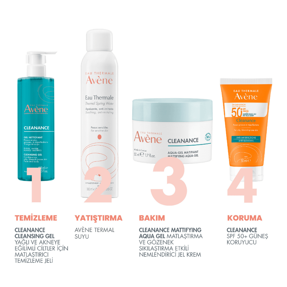 Avene Cleanance AQUA-GEL Aqua Cream-in-Gel 50ml - Avene