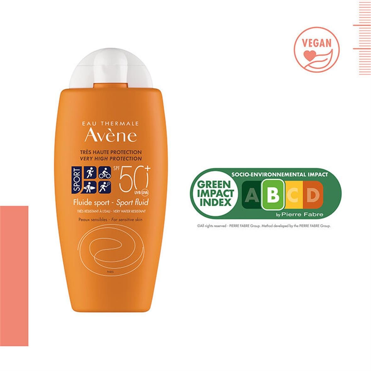 Avene Fluid Sport Güneş Koruyucu Krem SPF 50 100 ml - Avene