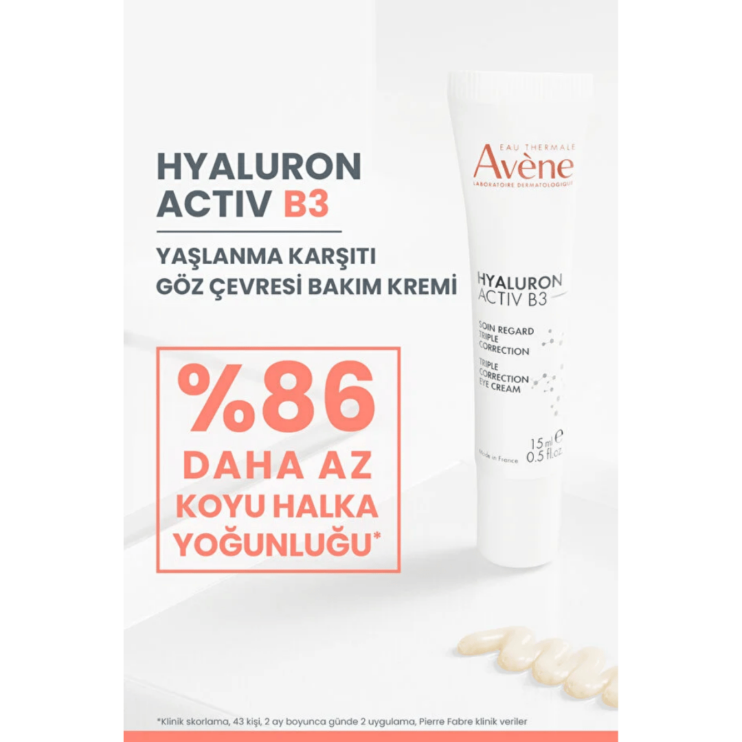 Avene Hyaluron Activ B3 Göz Çevresi Kremi 15 ml - Avene