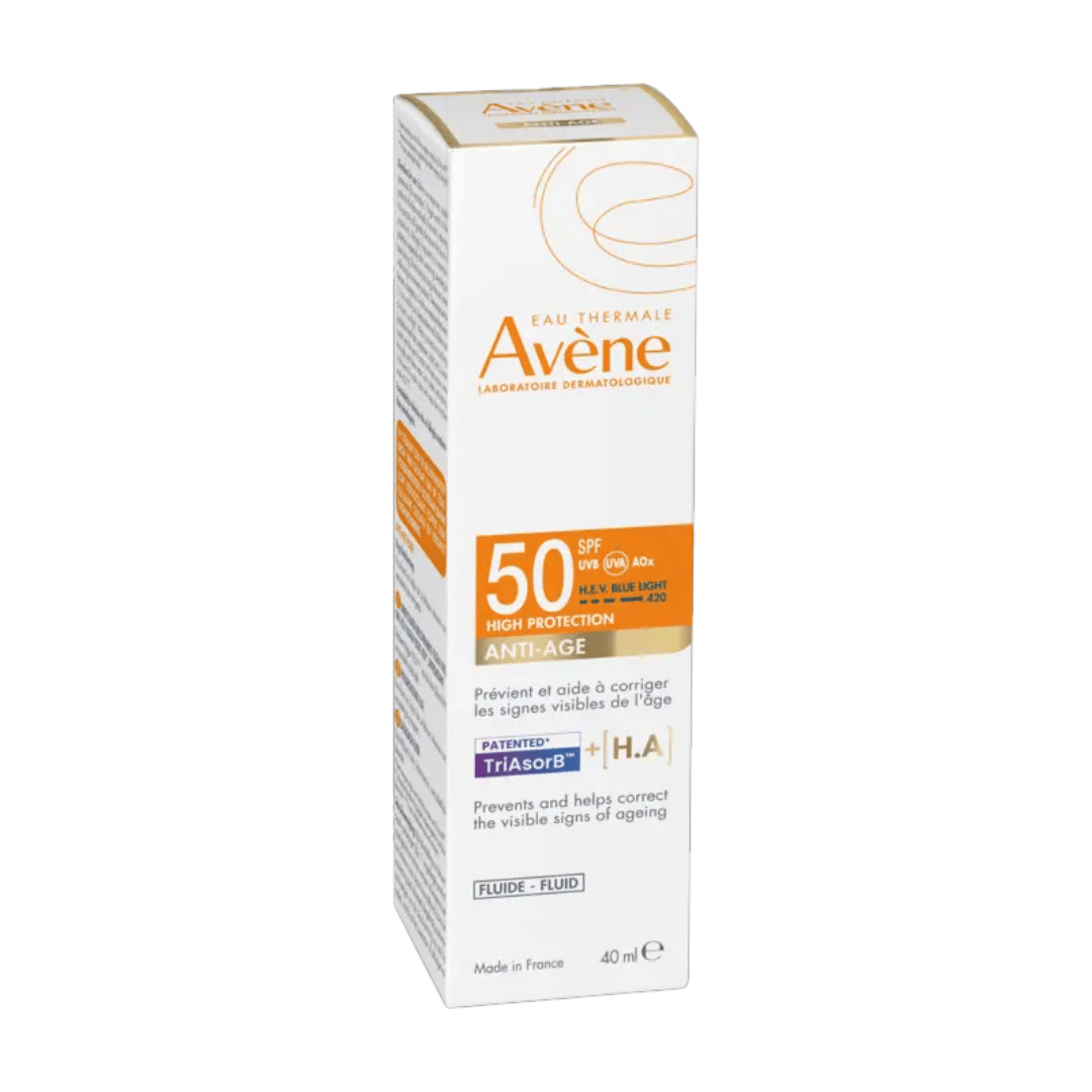 Avene Hyalüronik Asit (%0,2) İçeren SPF50+ Yaşlanma Karşıtı Güneş Kremi 40 ml - Avene