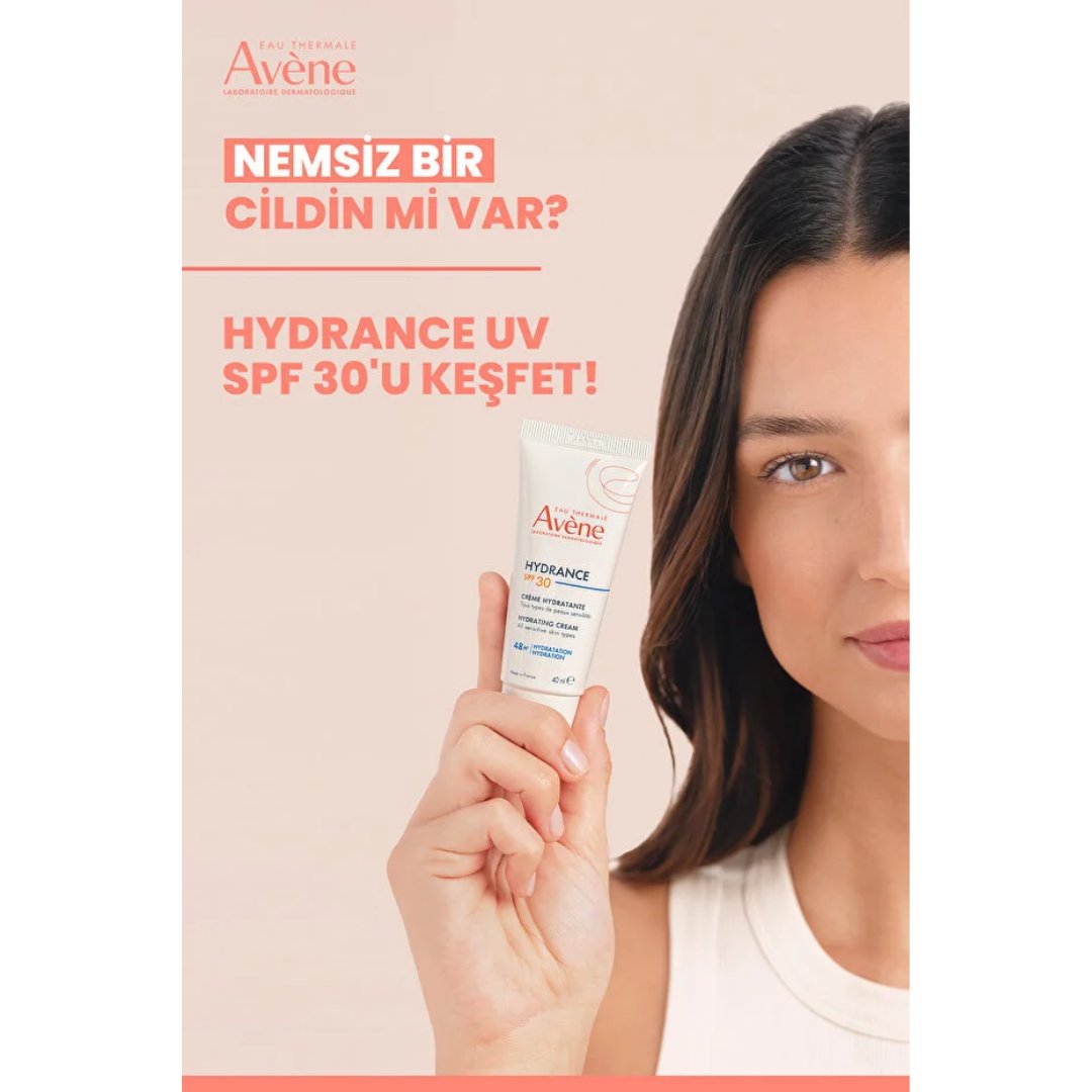 Avene Hydrance Hydrating Cream SPF30 - Hassas Ciltler için Nemlendirici Krem 40 ml - Avene