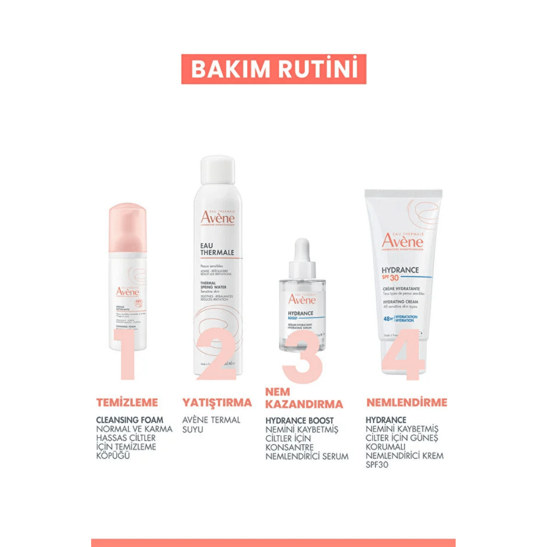 Avene Hydrance Hydrating Cream SPF30 - Hassas Ciltler için Nemlendirici Krem 40 ml - Avene
