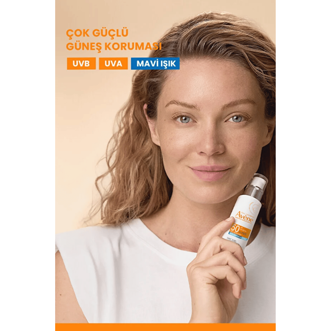 Avene Monolaurin ve Çinko Glukonat İçeren SPF 50 Düzensiz Ciltlere Özel Güneş Kremi 40 ml - Avene