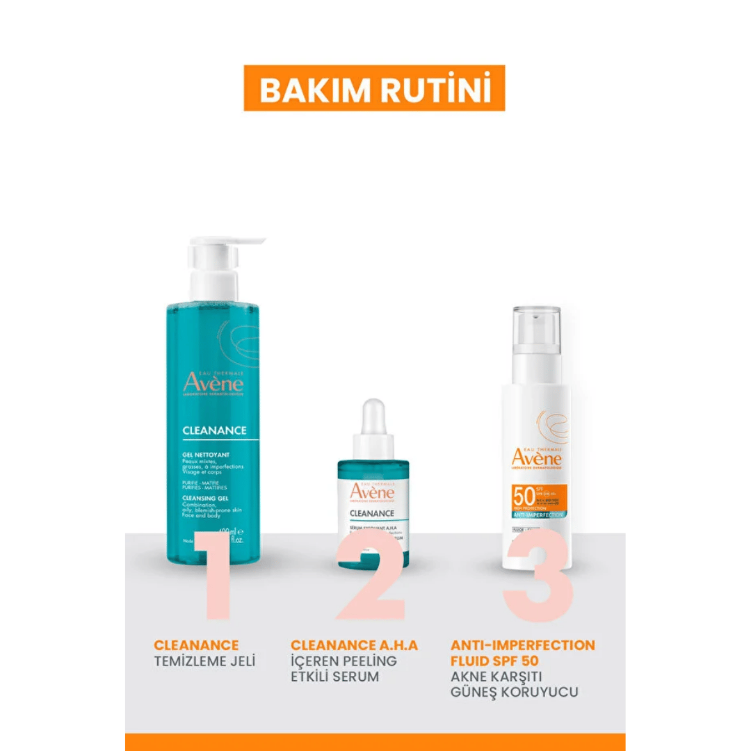 Avene Monolaurin ve Çinko Glukonat İçeren SPF 50 Düzensiz Ciltlere Özel Güneş Kremi 40 ml - Avene