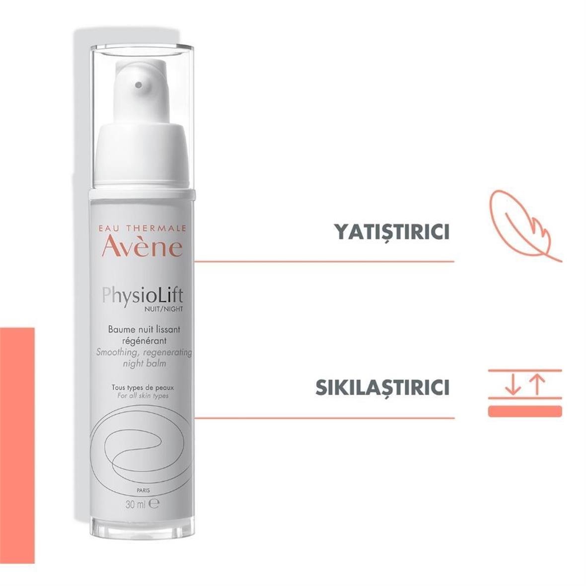 Avene PhysioLift Baume Nuit Night 30mL - Avene