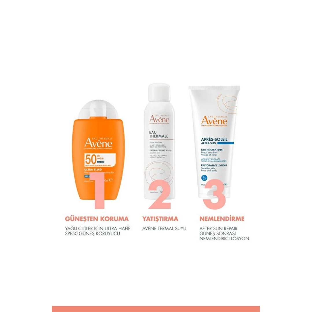 Avene Ultra Fluid Oil Control SPF50 Yağlı Ciltler İçin Çok Yüksek Korumalı Güneş Kremi 50 ml - Avene