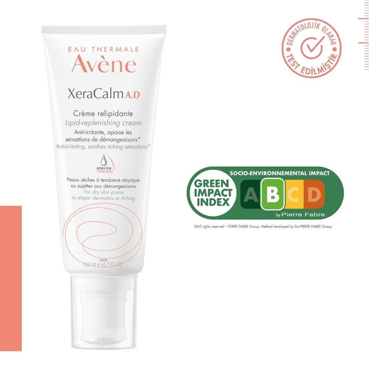 Avene XeraCalm A.D Creme 200ml - Avene