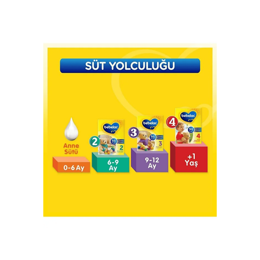Bebelac 3 Devam Sütü 9 Ay+ 800 gr - Bebelac