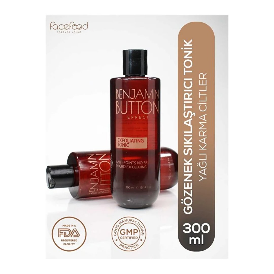 Benjamin Button Effect Exfoliating Tonic 300 ml - Benjamin Button Effect