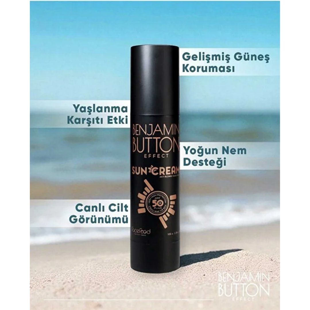 Benjamin Button Effect Leke Karşıtı Ve Nemlendirici Güneş Kremi Spf 50 100 ml - Benjamin Button Effect