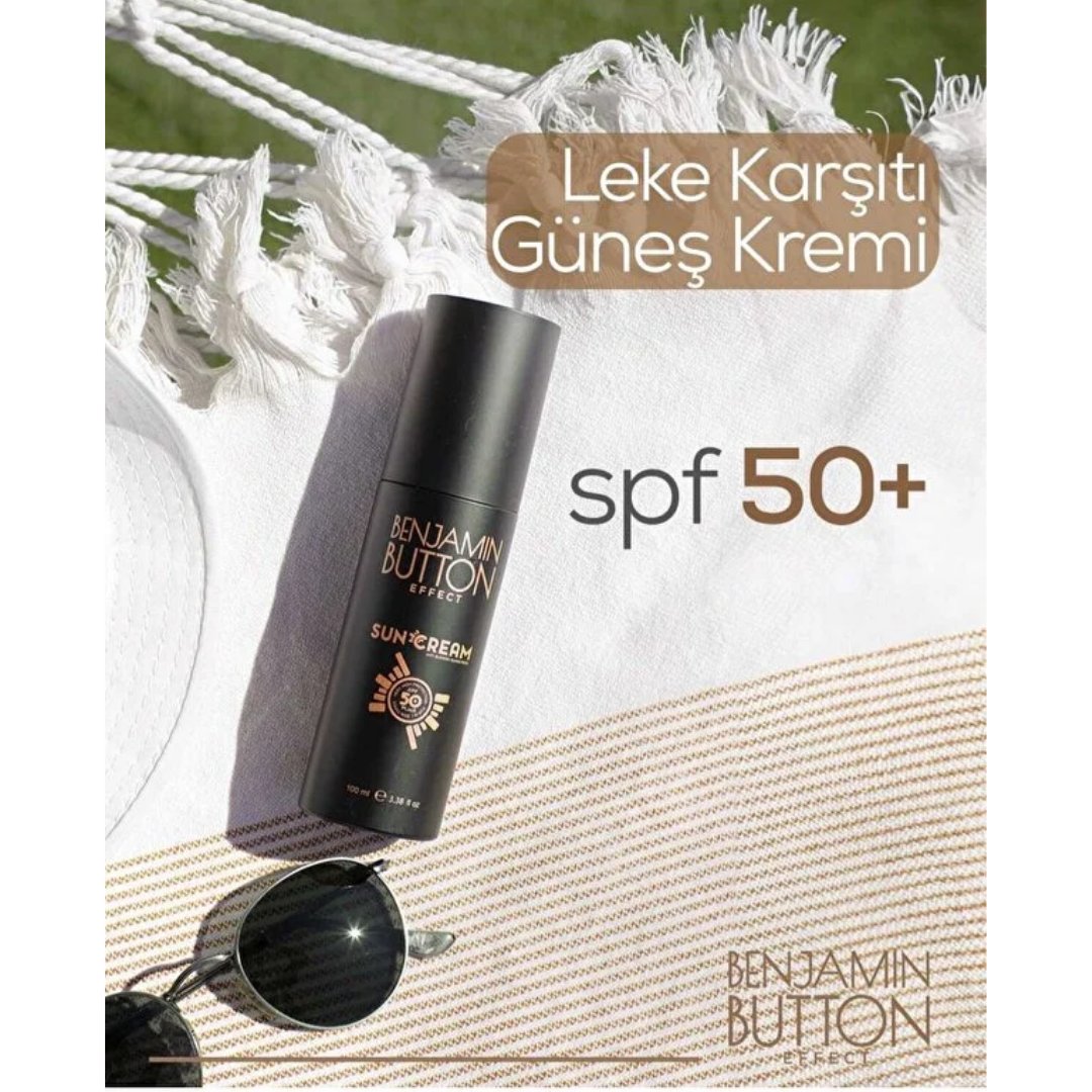 Benjamin Button Effect Leke Karşıtı Ve Nemlendirici Güneş Kremi Spf 50 100 ml - Benjamin Button Effect