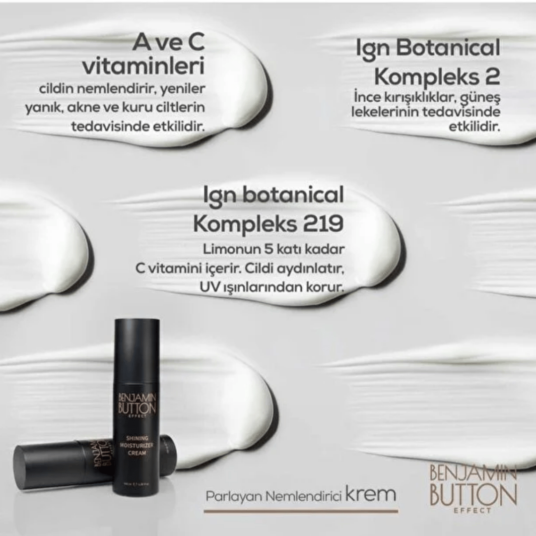 Benjamin Button Effect Shining Moisturizer Cream 100 ml - Benjamin Button Effect