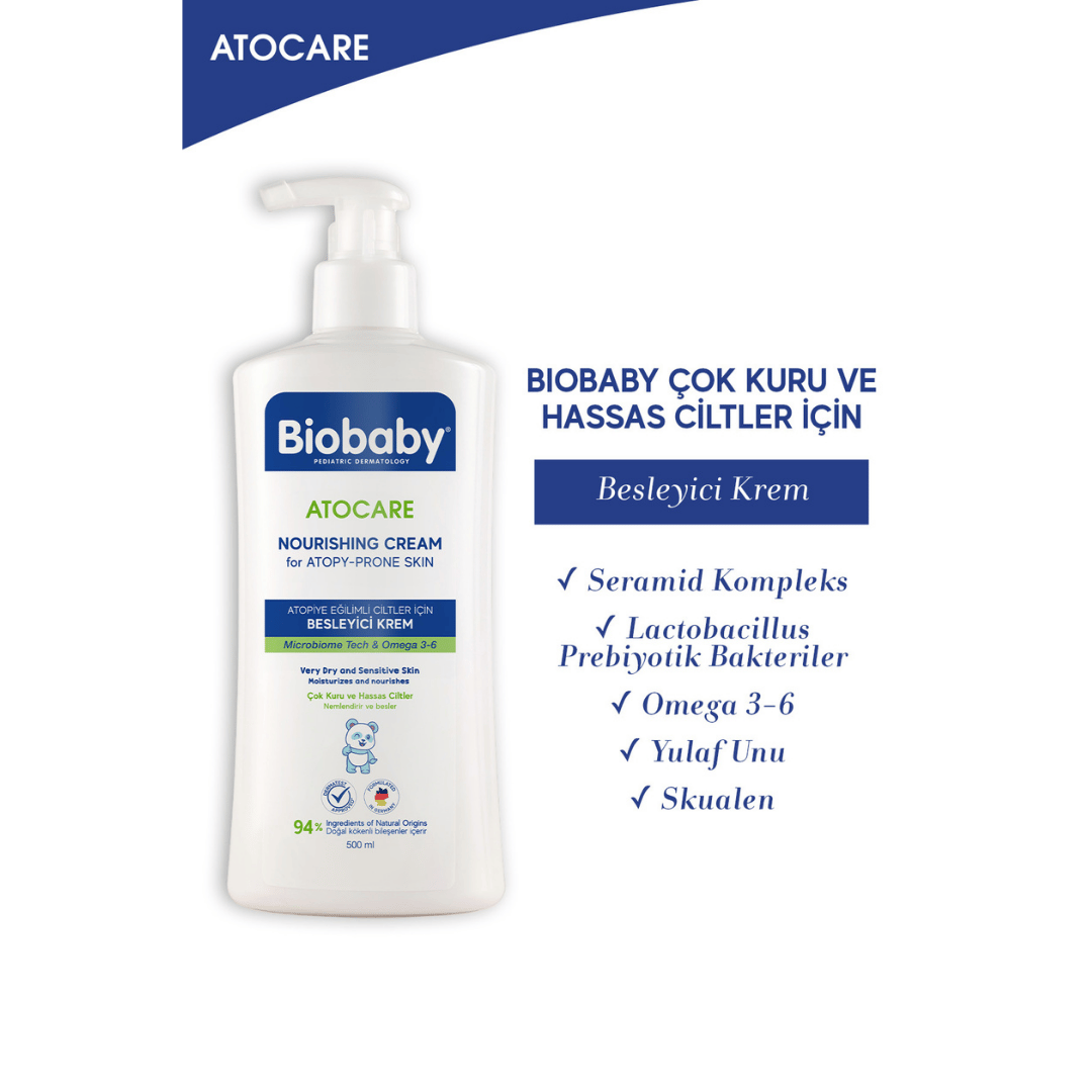 Biobaby Atocare Nourishing Cream 500 ml - Biobaby