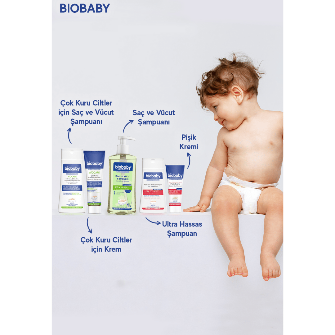 Biobaby Kuru ve Çok Kuru Ciltler İçin Krem 100 ml - Biobaby