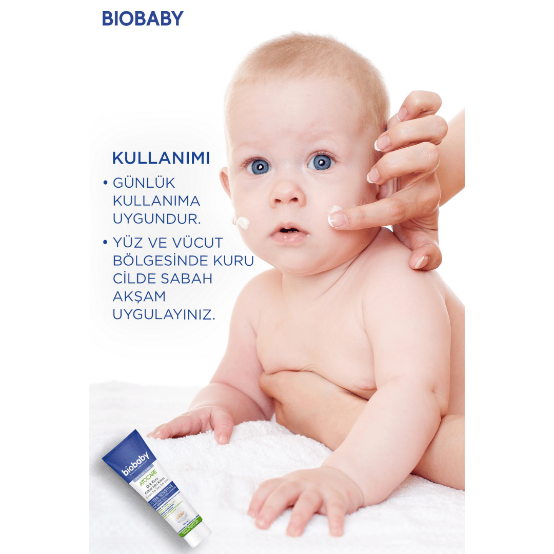 Biobaby Kuru ve Çok Kuru Ciltler İçin Krem 100 ml - Biobaby