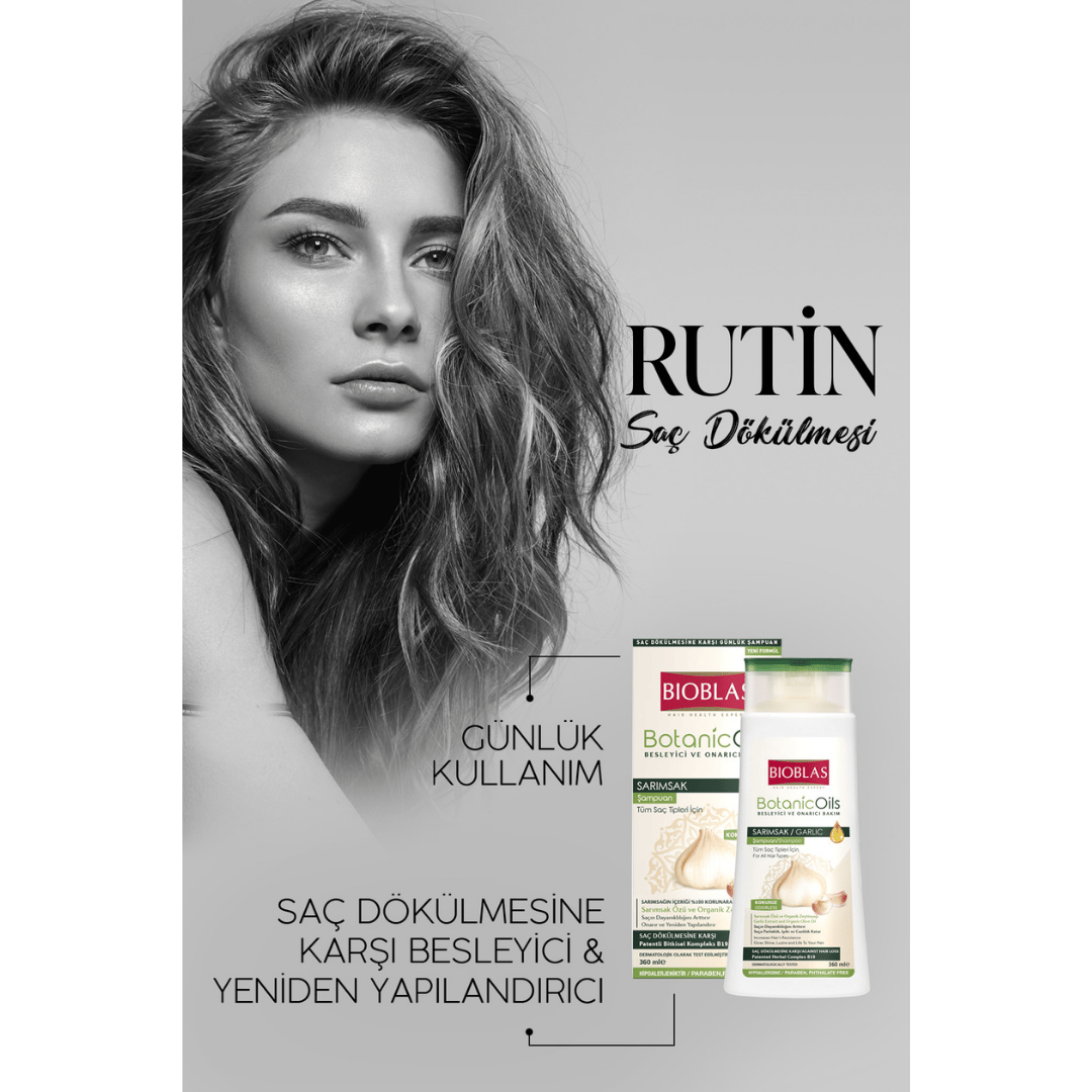 Bioblas Botanic Oils Sarımsak Şampuanı 360 ml - Bioblas