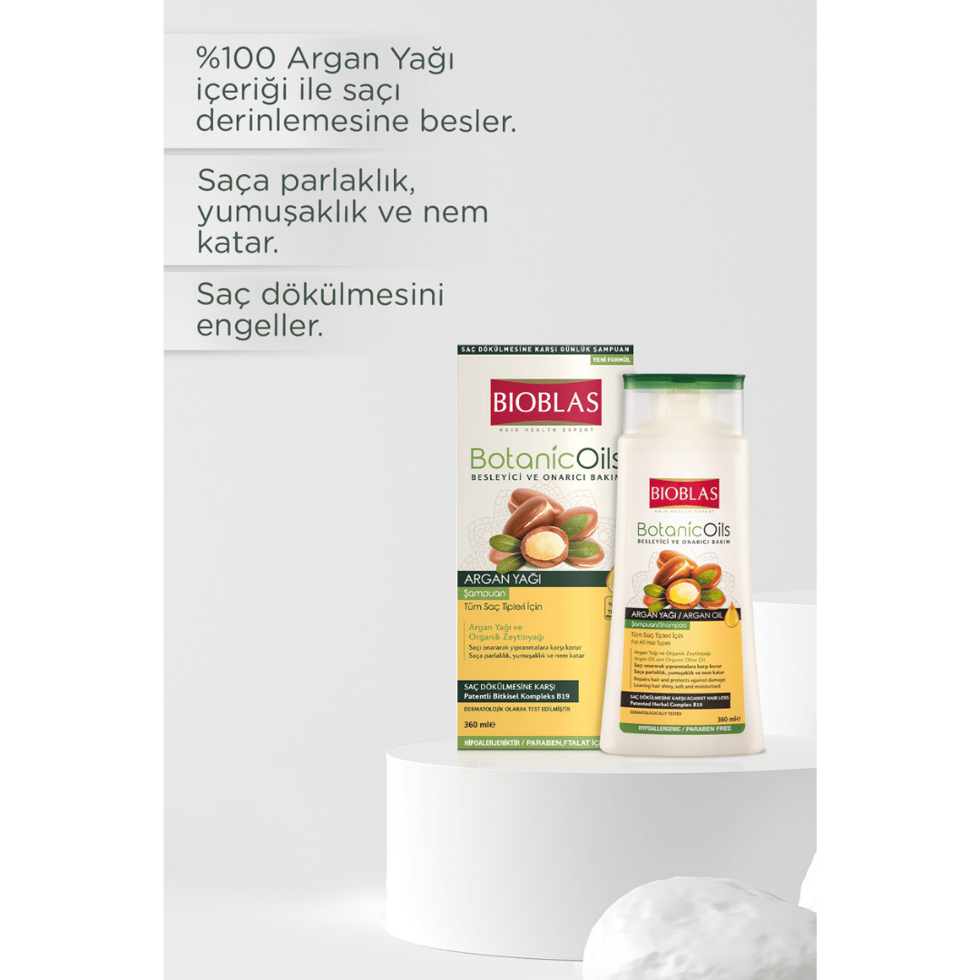 Bioblas Botanicoils Argan Yağı Şampuanı 360 ml - Bioblas