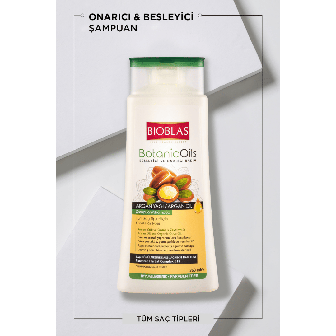 Bioblas Botanicoils Argan Yağı Şampuanı 360 ml - Bioblas