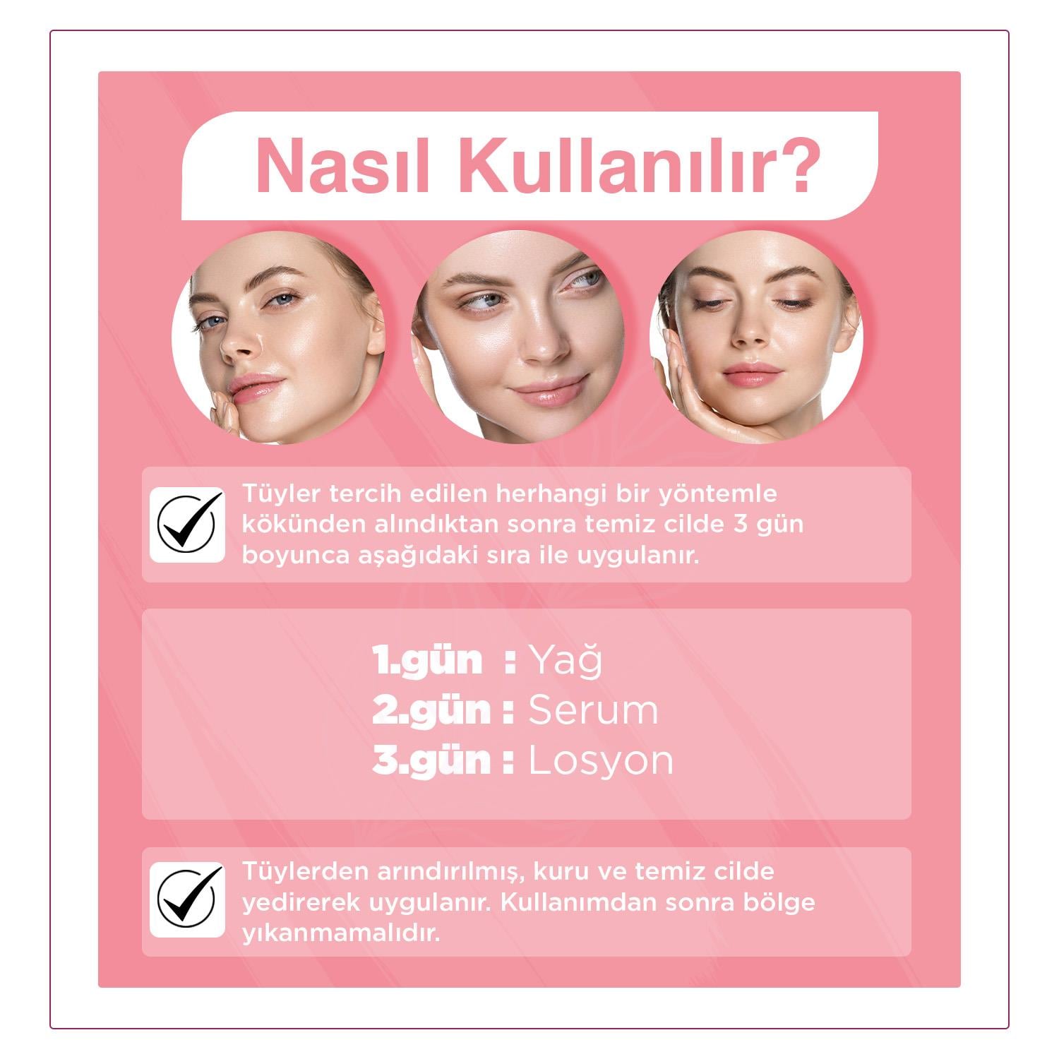 Bioder Biocure Tüy Azaltıcı Kür 3 x 5 ml - Yüz Bölgesi - Bioder