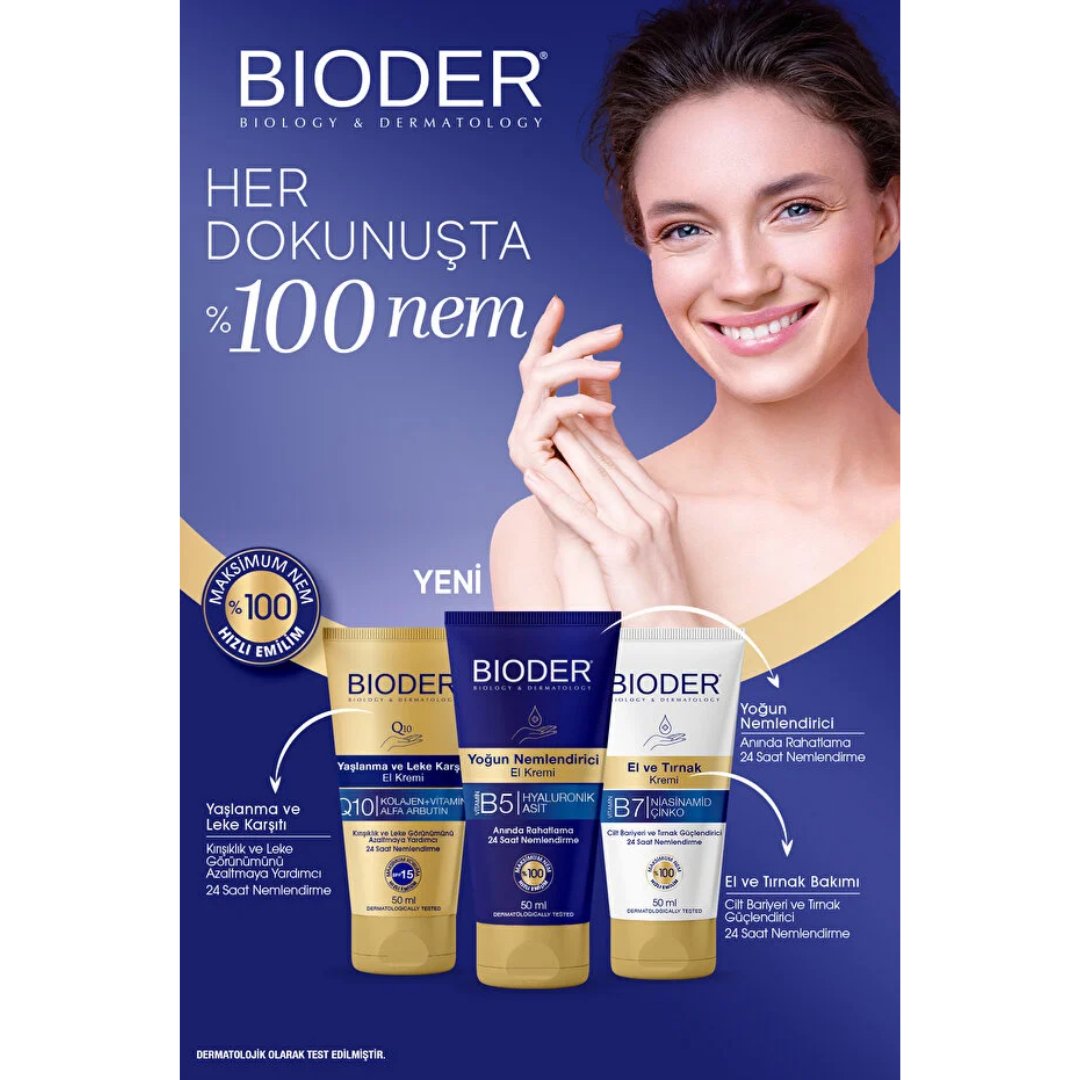 Bioder El ve Tırnak Kremi 50 ml - Bioder