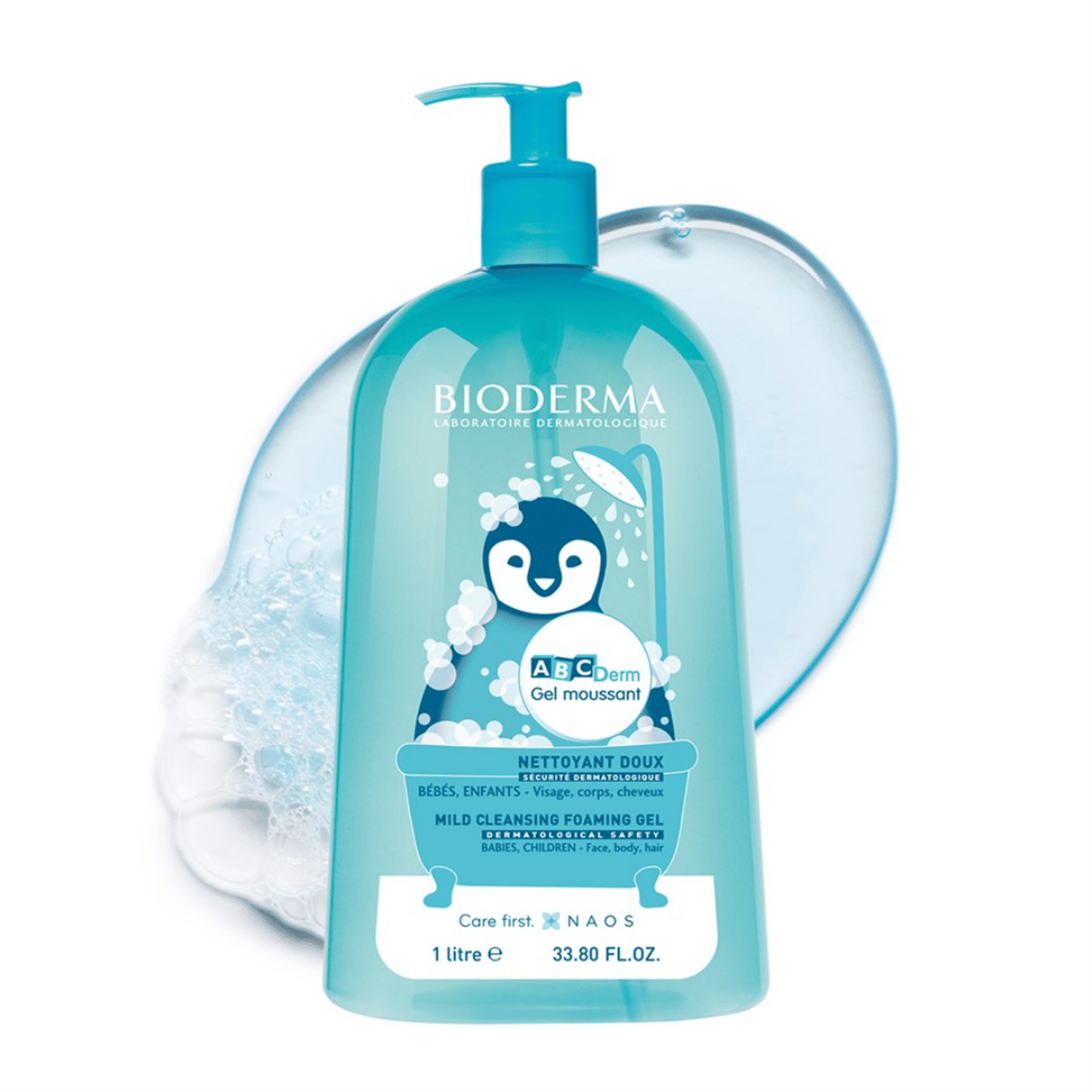 Bioderma Abcderm Foaming Cleanser 1LT - Bioderma ABCderm