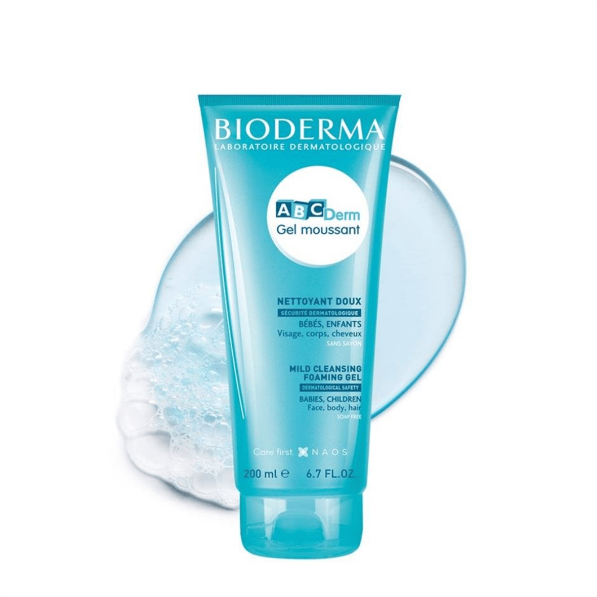 Bioderma Abcderm Foaming Cleanser 200ml - Bioderma ABCderm