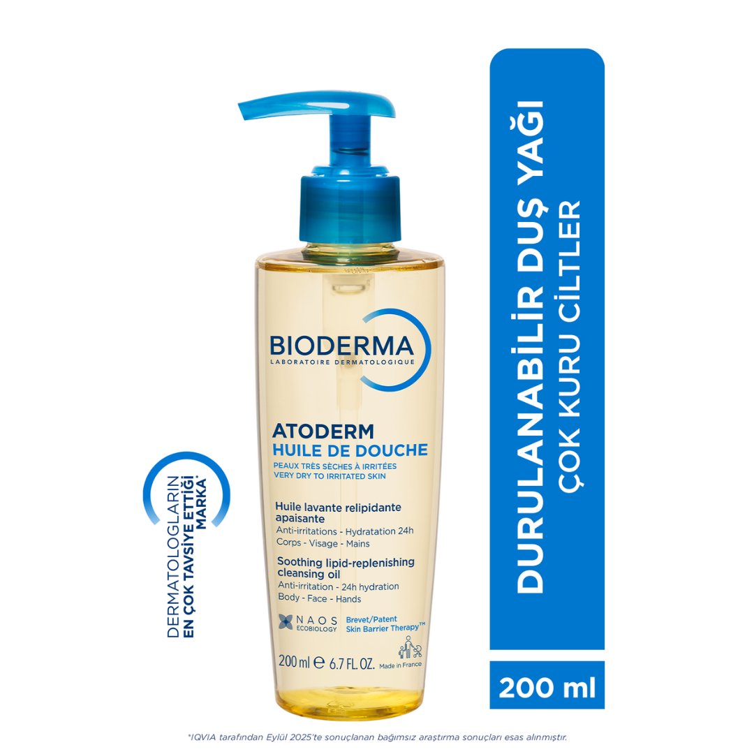 Bioderma Atoderm 24h Huile de Douche 200ml - Bioderma