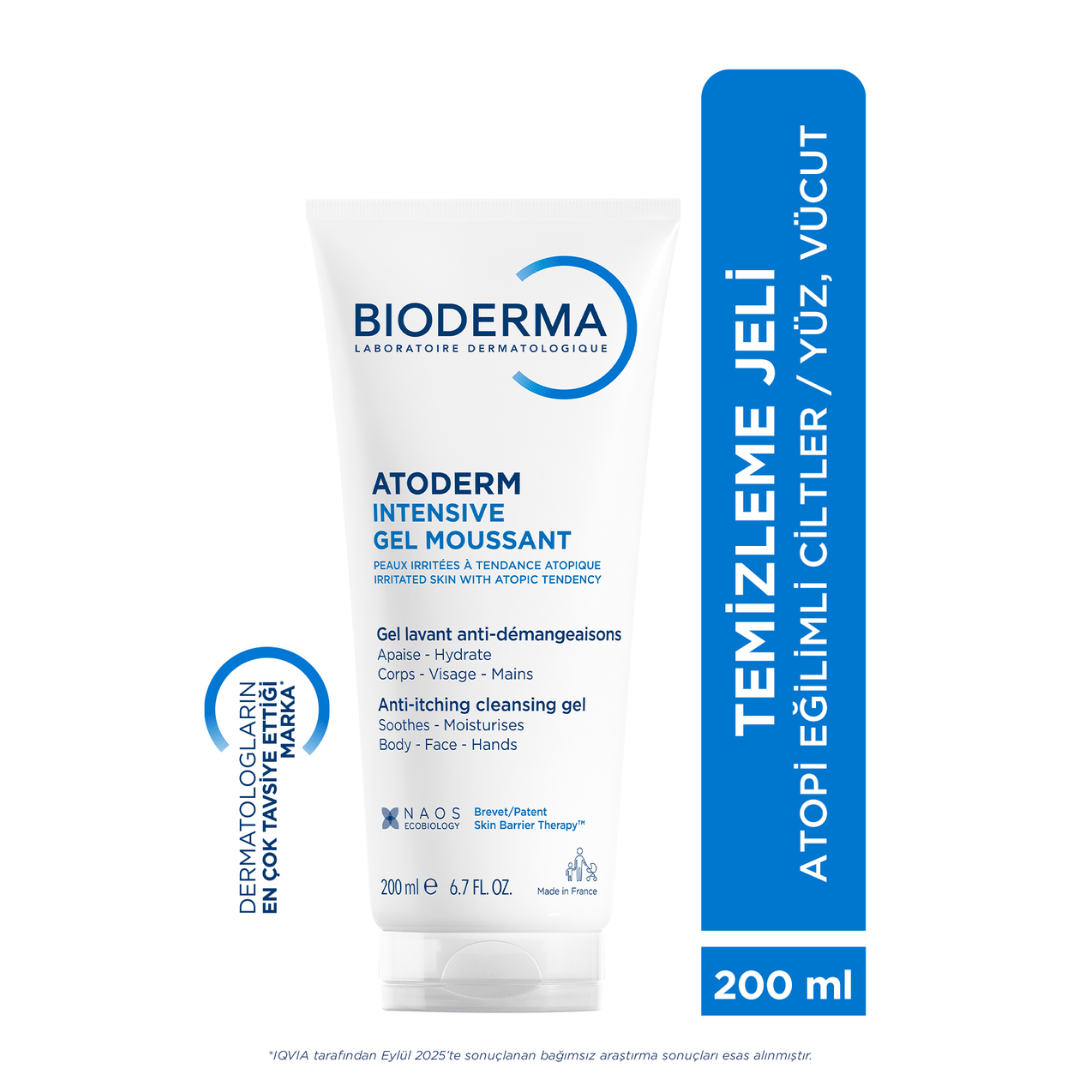 Bioderma Atoderm Foaming Gel 200 ml - Yüz Yıkama Jeli - Bioderma