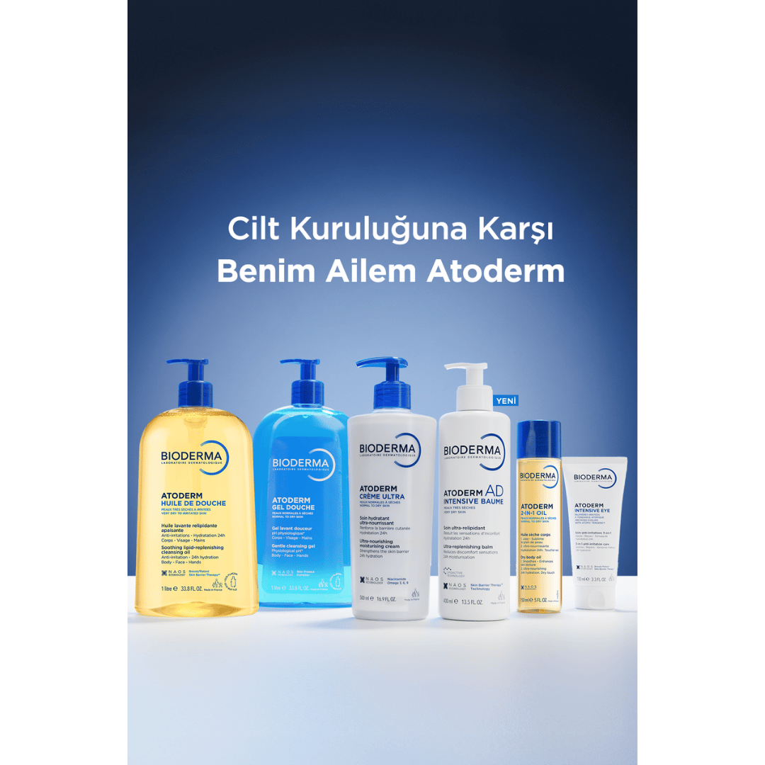 Bioderma Atoderm Nutrition Çok Kuru Olgun Cilt Besleyici Nemlendirici Yüz Kremi 2x40 ml - Bioderma