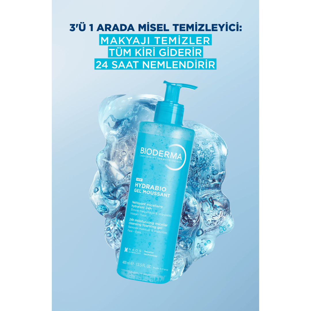 Bioderma Hydrabio Foaming Gel 400 ml - Bioderma