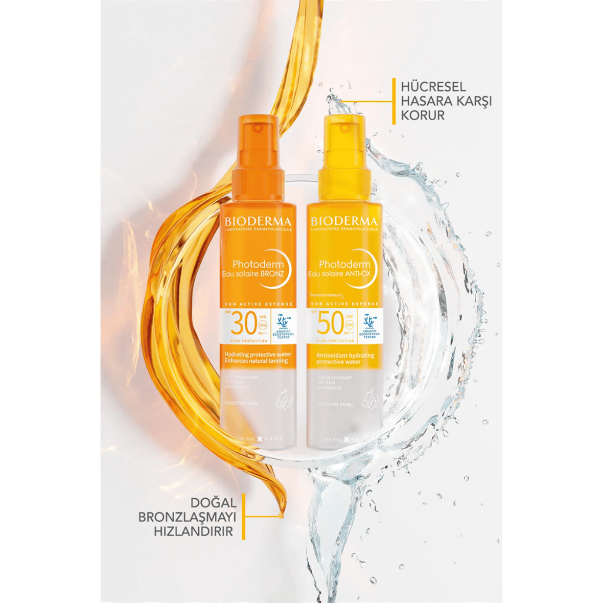Bioderma Photoderm Bronz Sun Protective Water SPF30 200 ml - Bioderma
