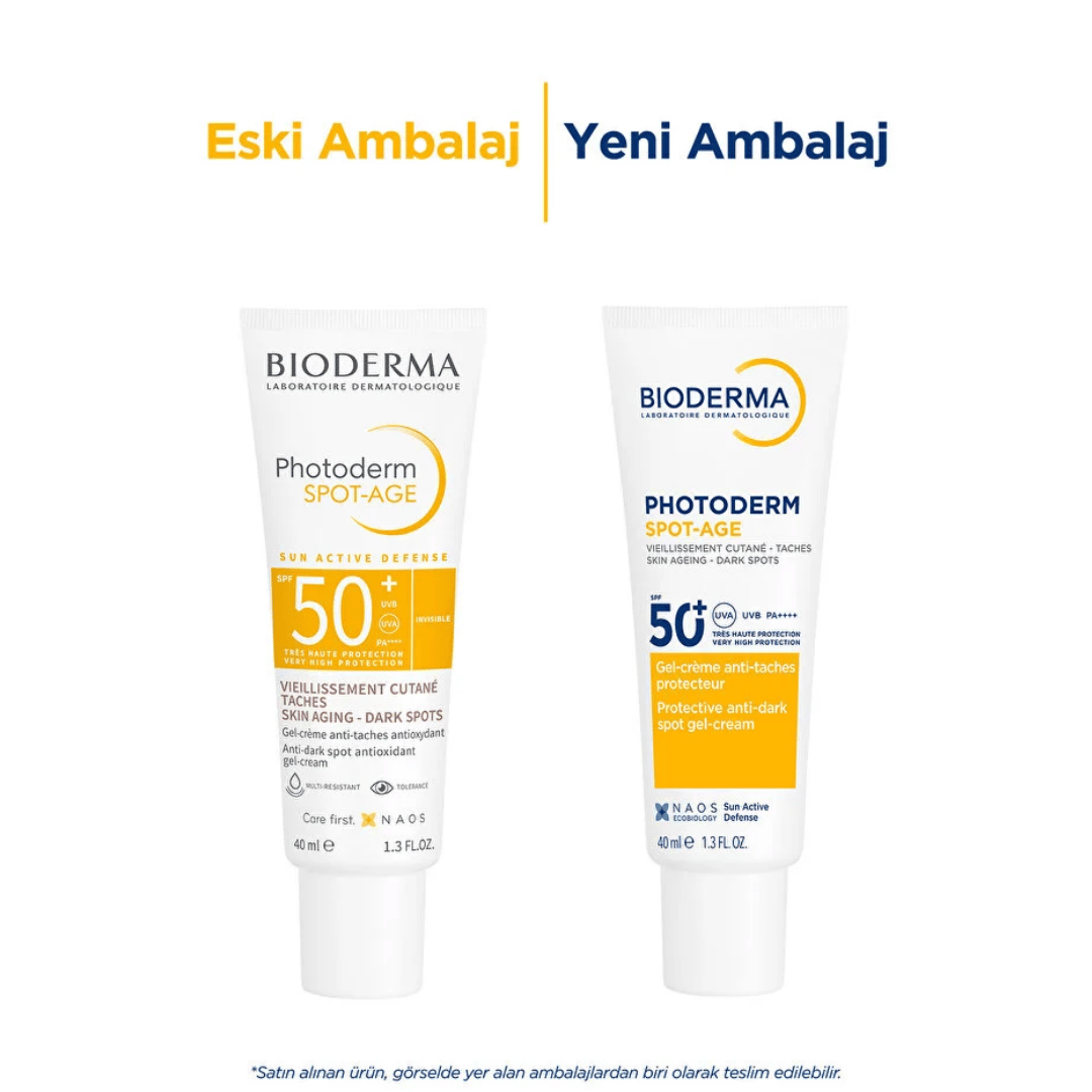 Bioderma Photoderm Spot Age Spf 50 + Güneş Koruyucu Jel 40 ml - Bioderma