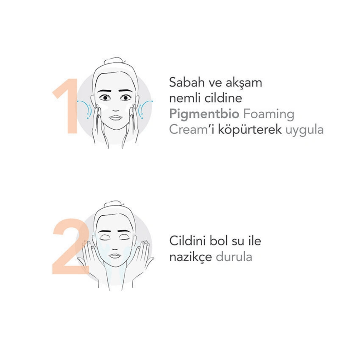 Bioderma Pigmentbio Foaming Cream Aydınlatıcı Peeling Etkili Yıkama Jeli Yüz ve Vücut 500 ml - Bioderma