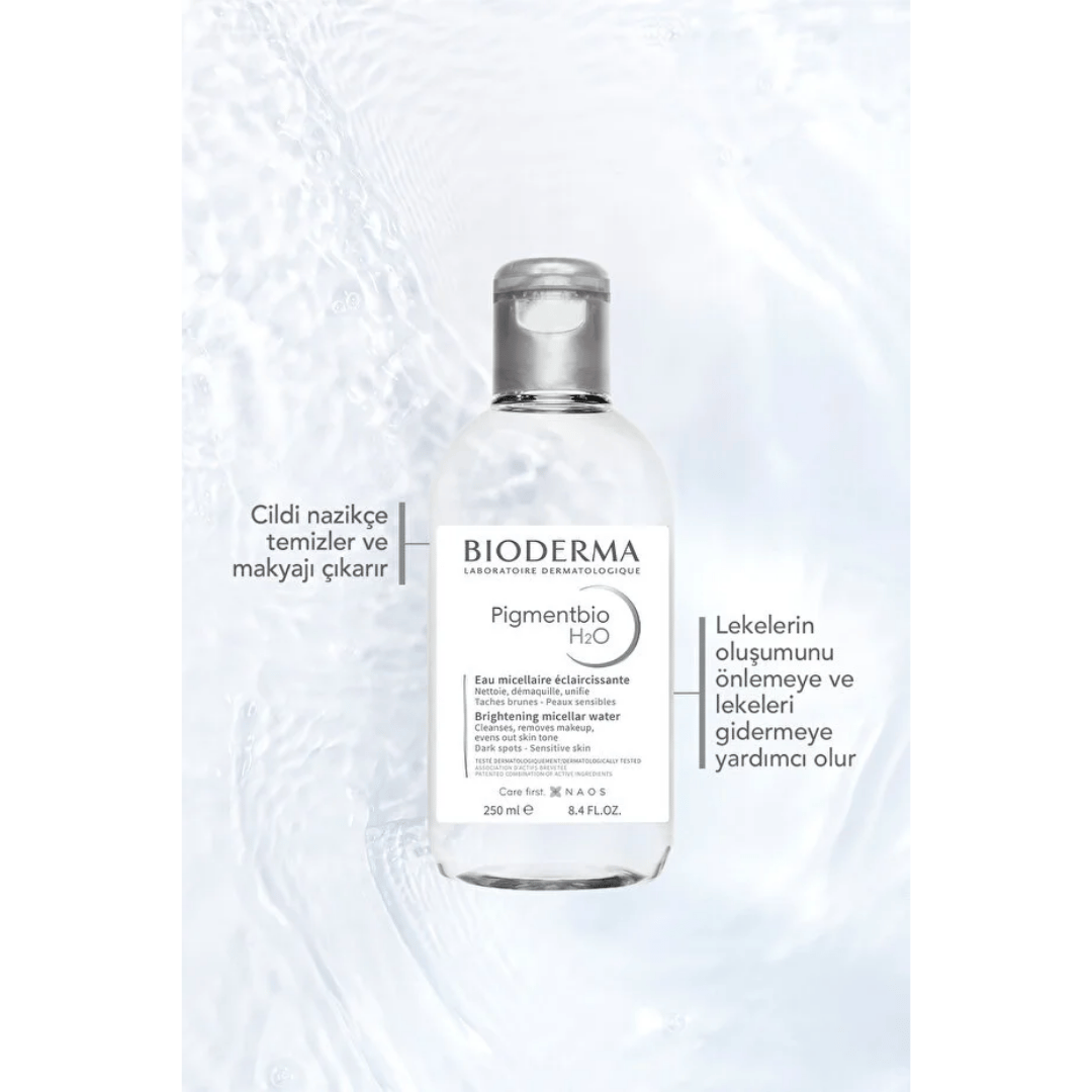 Bioderma Pigmentbio Micellar Su 250 ml + Temizleme Jeli 500 ml Leke Karşıtı Bakım Seti - Bioderma