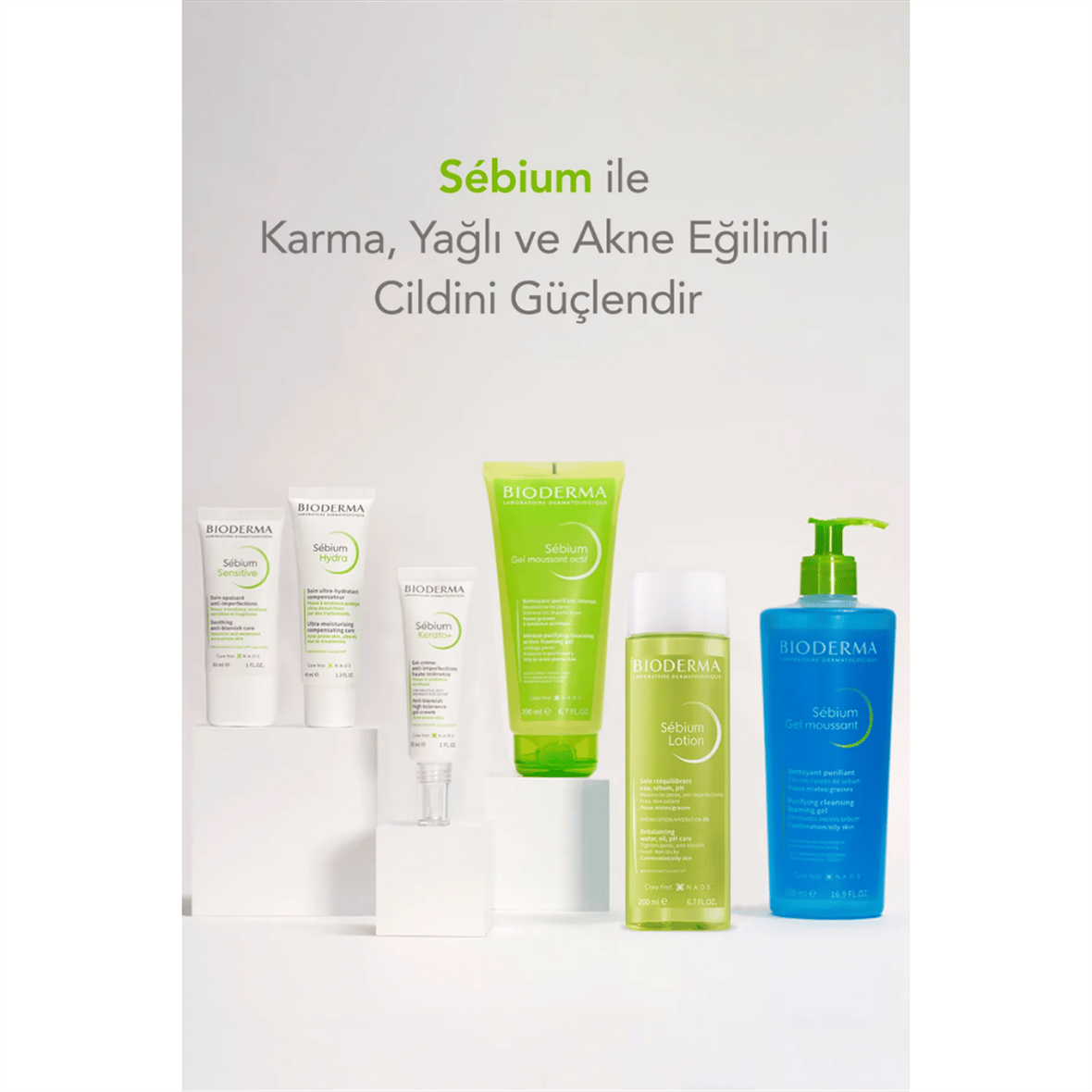Bioderma Sebium Foaming Cilt Temizleme Jeli 500 ml - Bioderma