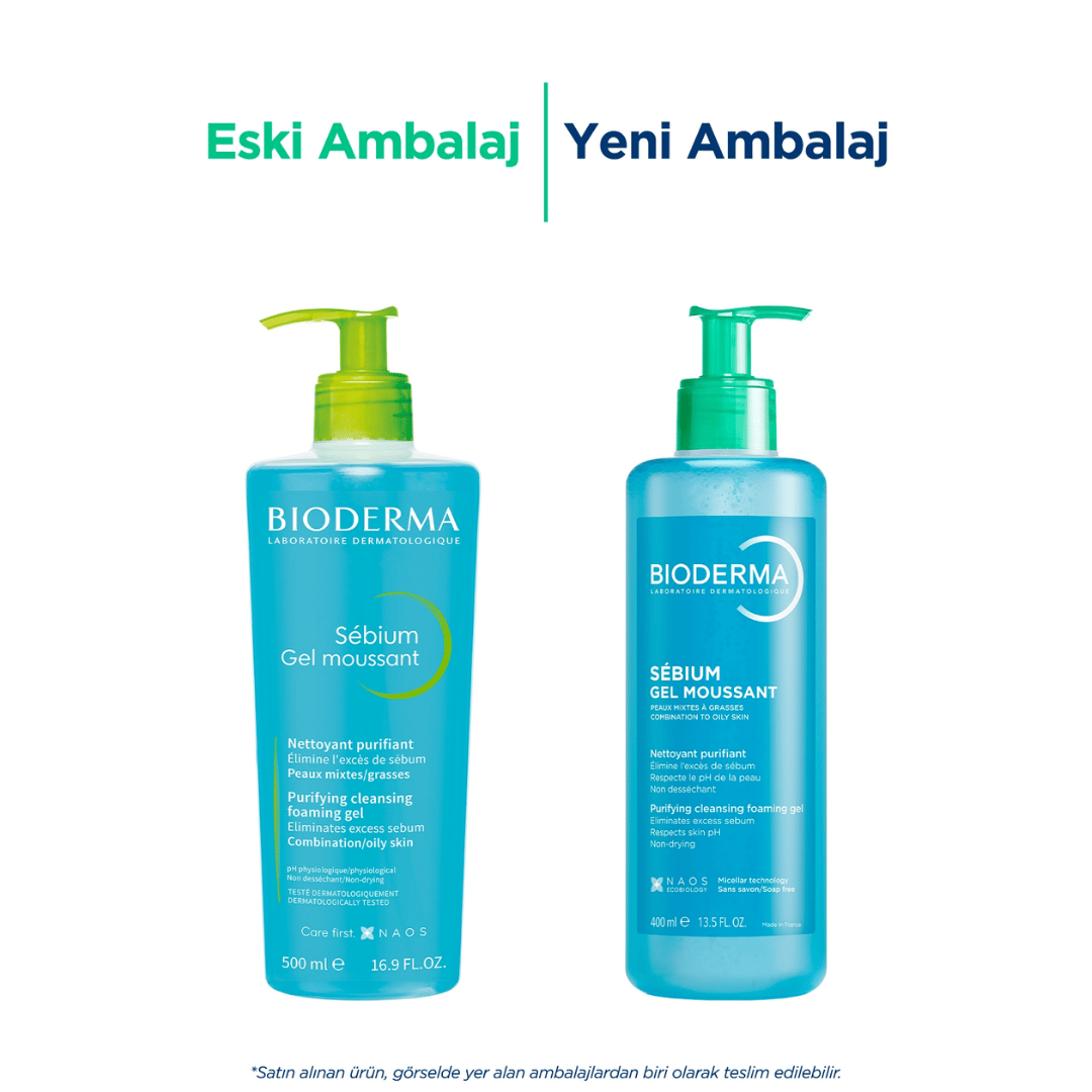 Bioderma Sebium Foaming Gel 400 ml - BIODERMA