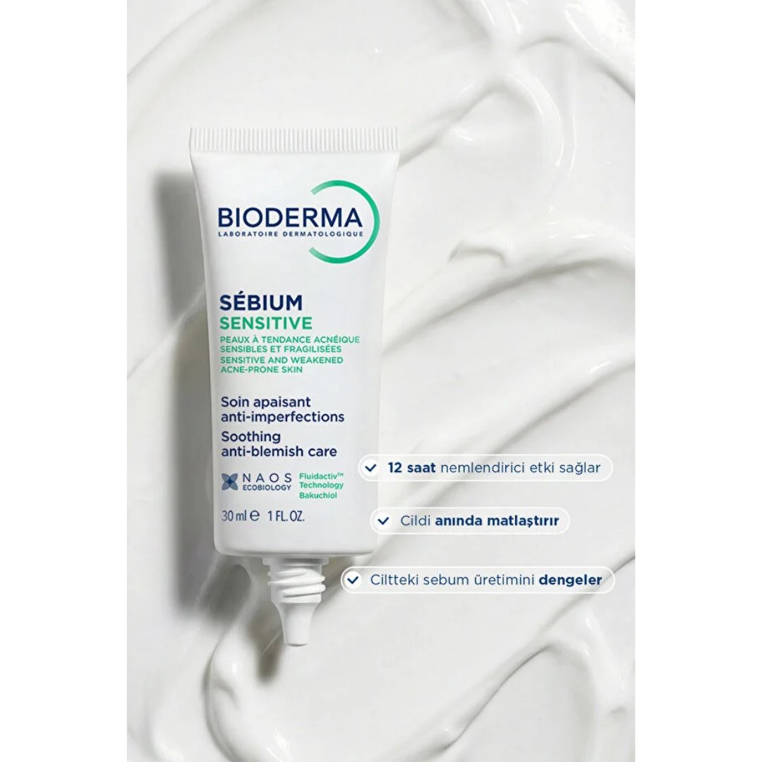 Bioderma Sebium Sensitive Krem 30ml - Bioderma